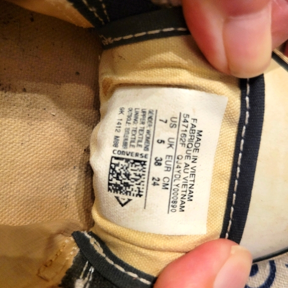 Converse Slip-On Black Size 7 Womens US - Picture 2 of 11